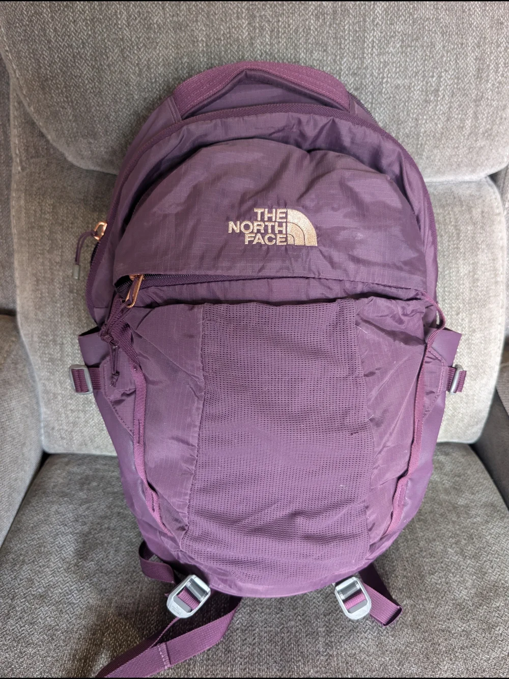 The North Face Purple Backpack